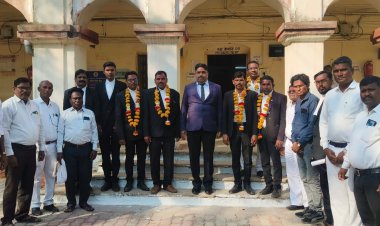 कळमनुरी वकील संघाची स्थापना.! अध्यक्षपदी अँड. के.पी. जोधळे तर सचिव पदी अँड. अरुण दांडेकर यांची निवड...