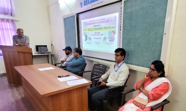क्रां. वसंतराव  नाईक महाविद्यालयात सॉफ्ट स्किल्स प्रशिक्षण कार्यशाळेचे उद्घाटन...