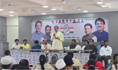 लातूर येथे काँग्रेसची आढावा बैठक.! खा. शिवाजी काळगे व काँग्रेस प्रदेश उपाध्यक्ष अभय छाजेड यांची प्रमुख उपस्थिती