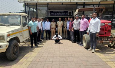 BIG BREAKING : महाळुंगे MIDC पोलिसांची धडाकेबाज कारवाई, संगमनेर तालुक्यातील ट्रॅकर चोर पकडला..!