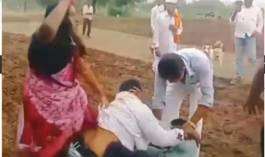 बीड जिल्ह्यात अजूनही गुन्हेगारी कायम.! नागरिकांना नाही कायद्याचा धाक? महिलेला जमिनीवर ढकलून ट्रॅक्टर अंगावर घातला...