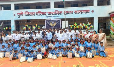 ग्रामीण शाळेचा आदर्श बदल — सायगावच्या मराठी शाळेत उत्साहवर्धक उपक्रमांची मेजवानी