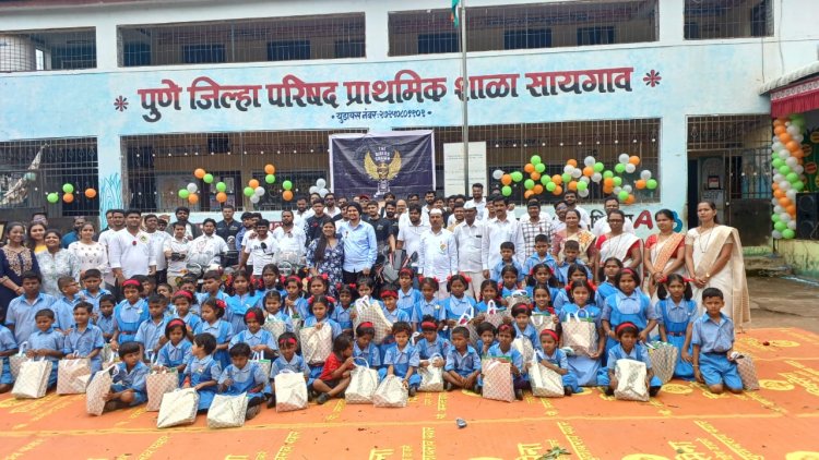 ग्रामीण शाळेचा आदर्श बदल — सायगावच्या मराठी शाळेत उत्साहवर्धक उपक्रमांची मेजवानी