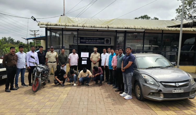 क्राईम : अटक आरोपीकडून कौशल्यपूर्ण तपास करून परजिल्ह्यात क्रूरपणे चोरी करणाऱ्या टोळीचा पर्दाफाश..!
