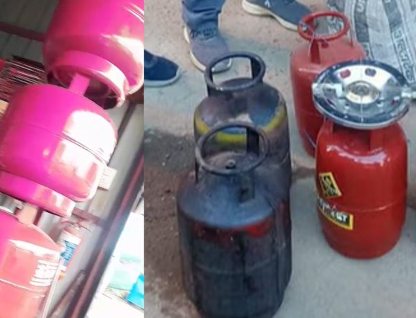 चाकणमध्ये गॅस सिलेंडरचा उघड काळाबाजार; ऑनलाईन बुकिंग करूनही ग्राहकांना गॅस नाही, पण काळ्या बाजारात...