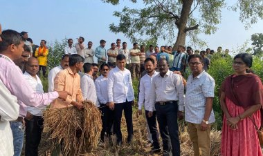 शेतकऱ्यांच्या घामाचे सोनं पावसात वाहू देणार नाही - आमदार नरेंद्र भोंडेकर || अतिवृष्टीग्रस्त भागांचा दौरा...