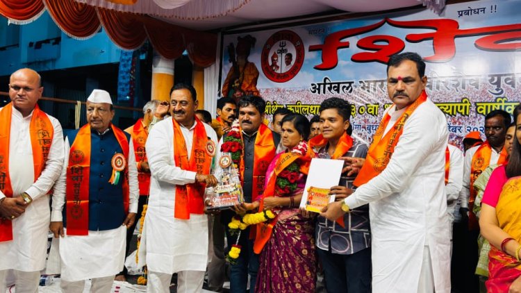 शिवाजीराव गायकवाड यांना राज्यस्तरीय “शिवा राष्ट्रीय भूषण उत्कृष्ट पत्रकारिता पुरस्कार” प्रदान.! सहकारमंत्री बाबासाहेब पाटील यांच्या हस्ते सन्मान...