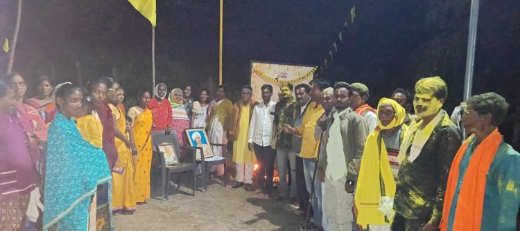 रुढा येथे बिरसा मुंडा यांची 150 वी जयंती उत्साहात साजरी...