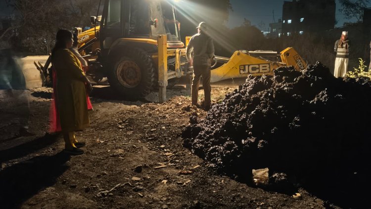 सामाजिक : खराबवाडी गावातील आरुवस्तीवरील सांडपाण्याचा प्रश्न सुटेना,स्थानिक ग्रामस्थाच्या आडमुठे पणामुळे प्रशासन हतबल..!