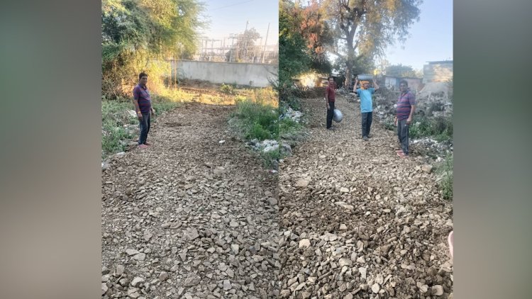 पाटणबोरी वॉर्ड क्रमांक 1 मध्ये मसन जोगी समाजासाठी रस्त्याचा मार्ग मोकळा; अनिल पुलोजवार यांच्या पुढाकाराने वर्षानुवर्षांचा प्रश्न मार्गी...