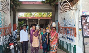 अड्याळच्या महिलांचा पुन्हा एल्गार.!  सरपंचांचे आश्वासन हवेतच; ९ मार्चला ग्रामपंचायतीवर धडकणार 'दुसरा घागर मोर्चा"...