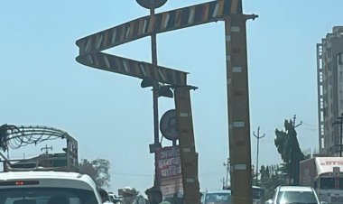 रस्त्यावर मृत्यूचा सापळा? संबंधित प्रशासन झोपेत?