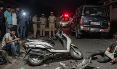 चाकणमध्ये हिट अँड रनचा थरार.! बेजबाबदार चालक धडक देऊन फरार...