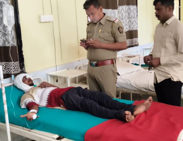 चकारा येथे मिरची सातऱ्याच्या दिवाणजीवर प्राणघातक हल्ला.! रक्ताच्या थारोळ्यात रात्रभर पडून...