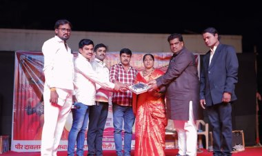 खेड तालुक्यातील खरपूडी येथील खंडोबा मंदिराला भक्तांची मोठी देणगी; खंडोबा मंदिरात चांदीच्या पादुका अर्पण...