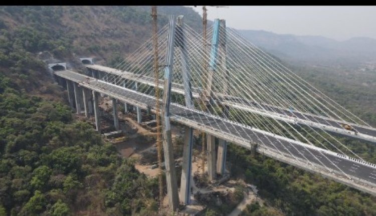 मुंबई–पुणे द्रुतगती महामार्गावरील ‘मिसिंग लिंक प्रकल्प पूर्ण -  प्रवास होणार अधिक वेगवान...