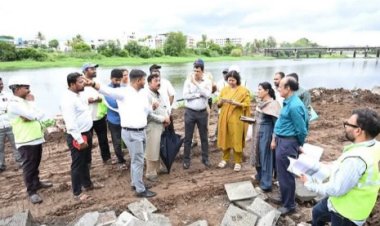 देहूतील इंद्रायणी घाटाचा कायापालट.!  वारकऱ्यांच्या सेवेसाठी १३.०८ कोटींच्या विकासकामांना वेग...