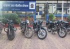 मॉडिफाय सायलेन्सर अन् कर्कश हॉर्नविरुद्ध चाकण उत्तर पोलिसांची धडक कारवाई; 10 बुलेटवर ₹53,500 दंड