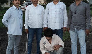 चाकण उत्तर पोलिसांची धडक कारवाई! चक्रेश्वर रोडवर धारदार कोयत्यासह रेकॉर्डवरील गुन्हेगार जेरबंद