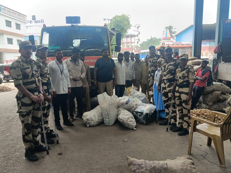 चाकण नगरपरिषदेची धडक मोहीम; २०० किलो बंदी असलेले प्लास्टिक जप्त