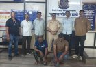 चाकणमध्ये वाहनांचे स्पेअर व्हील चोरणाऱ्या दोघांना नाशिकमधून अटक चाकण उत्तर पोलिसांची कारवाई; ₹60 हजारांचा मुद्देमाल हस्तगत