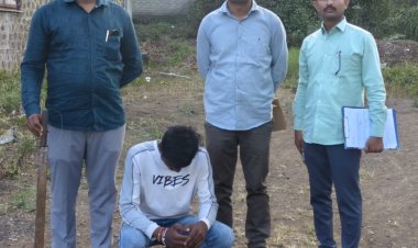 अवैध शस्त्र बाळगणे पडले महागात; चाकणमध्ये १९ वर्षीय युवकावर गुन्हा